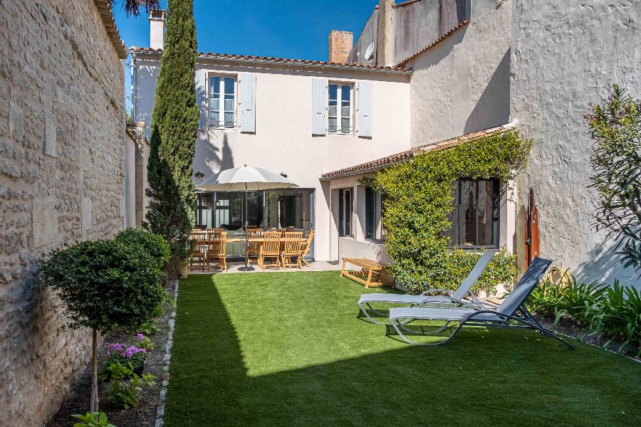 Photo 2 : NC d'une maison située à Saint-Martin-de-Ré, île de Ré.