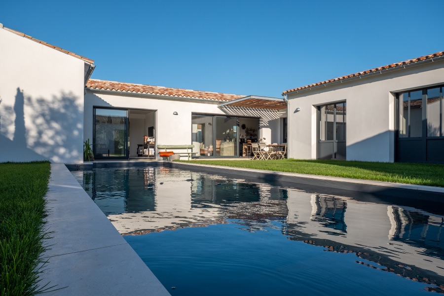 Photo 1 : NC d'une maison située à Sainte-Marie, île de Ré.