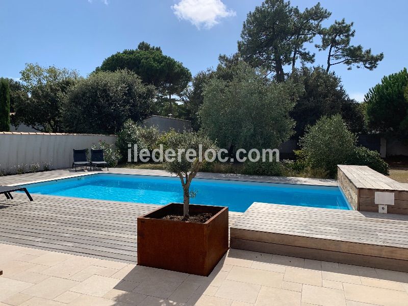 Photo 5 : TERRASSE d'une maison située à La Couarde-sur-mer, île de Ré.