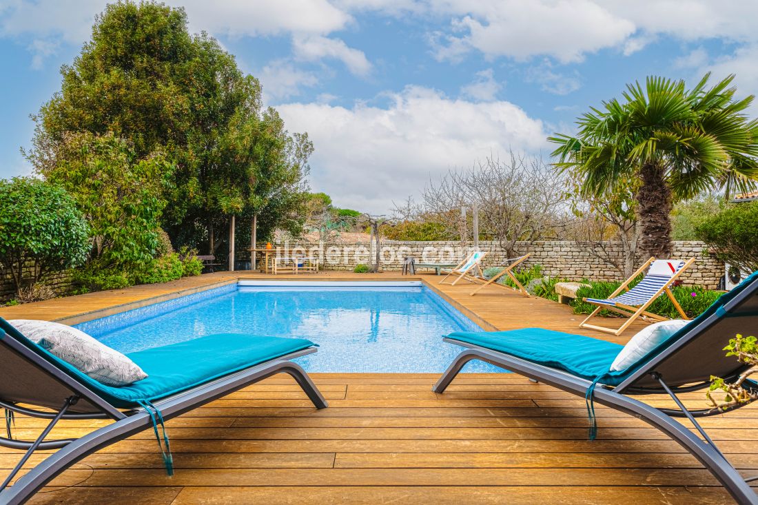 Photo 14 : PISCINE d'une maison située à Sainte-Marie-de-Ré, île de Ré.