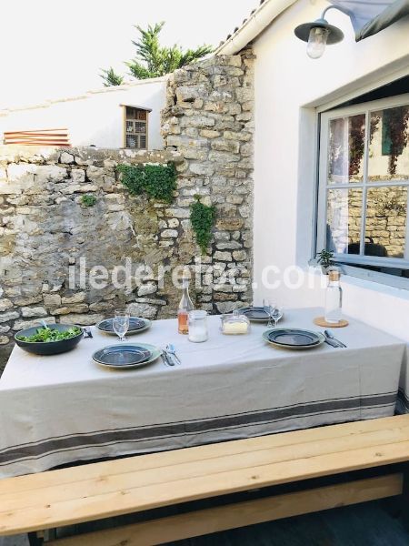 Photo 4 : PATIO d'une maison située à Saint-Clément-des-Baleines, île de Ré.