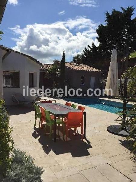 Photo 4 : TERRASSE d'une maison située à La Couarde-sur-mer, île de Ré.