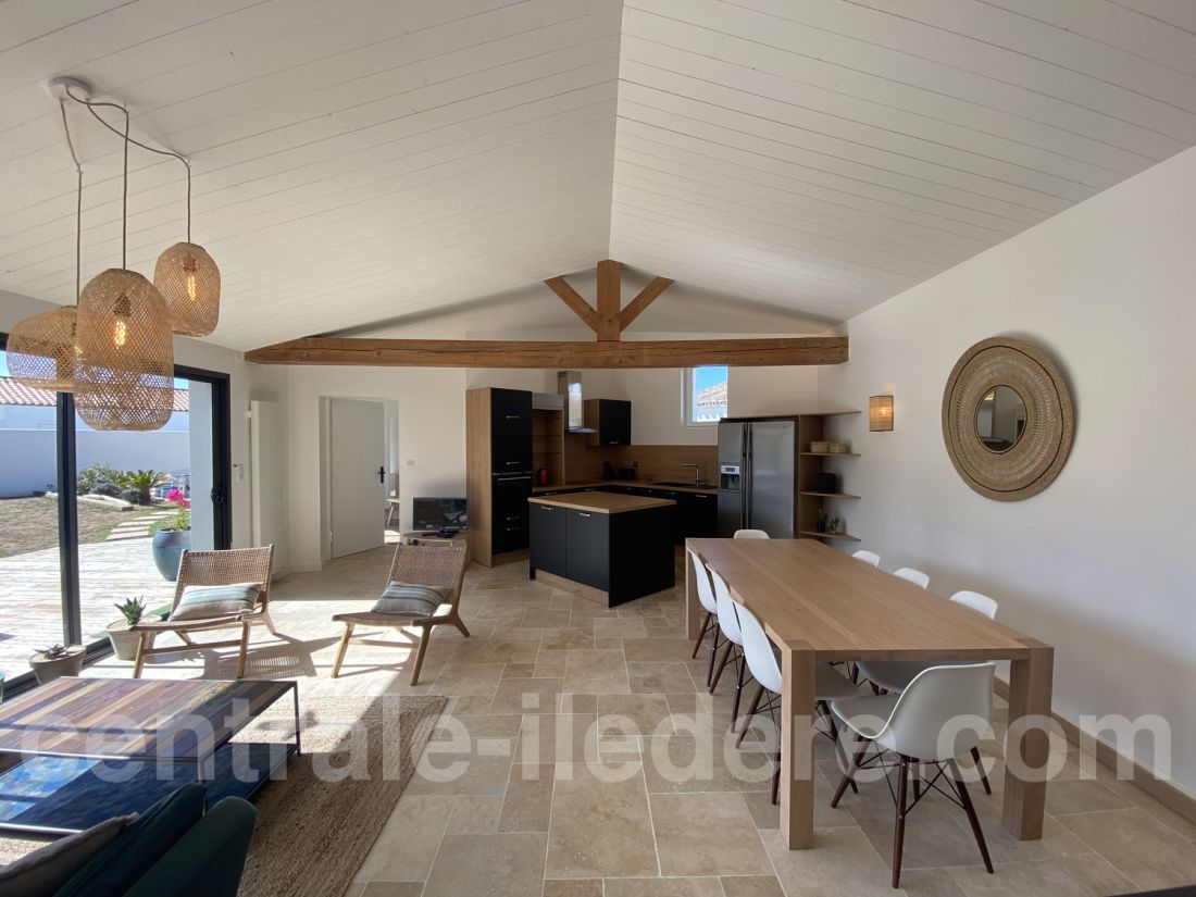 Photo 3 : NC d'une maison située à Le Bois-Plage-en-Ré, île de Ré.