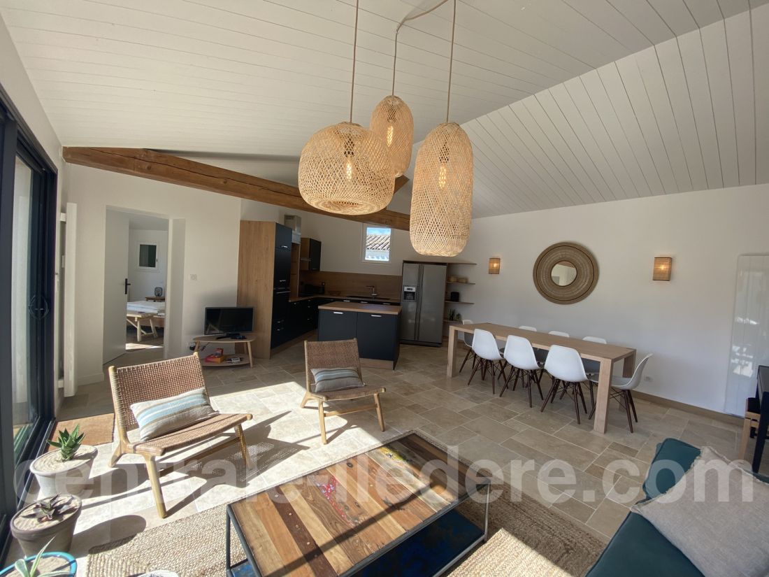 Photo 5 : NC d'une maison située à Le Bois-Plage-en-Ré, île de Ré.