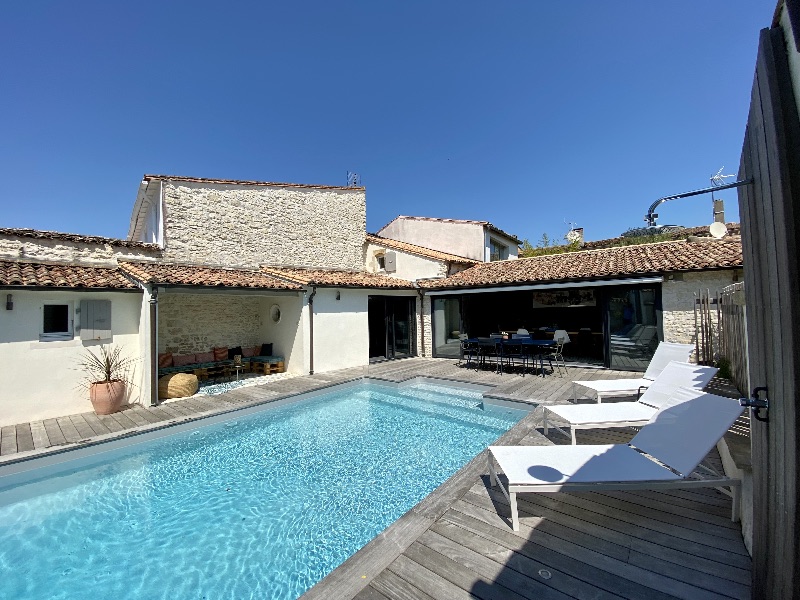 Photo 19 : EXTERIEUR d'une maison située à Le Bois-Plage-en-Ré, île de Ré.