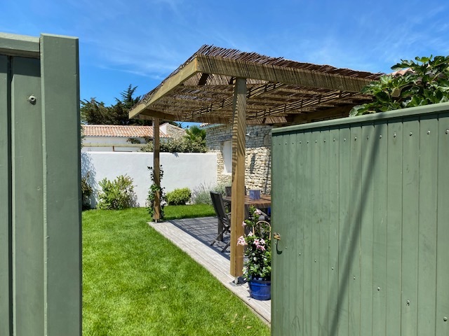 Photo 4 : ENTREE d'une maison située à Saint-Clément-des-Baleines, île de Ré.