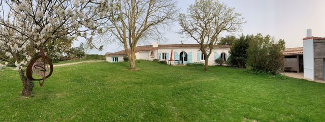 Photo 2 : JARDIN d'une maison située à Saint-Martin, île de Ré.