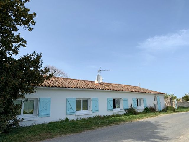 Photo 4 : EXTERIEUR d'une maison située à Saint-Martin, île de Ré.