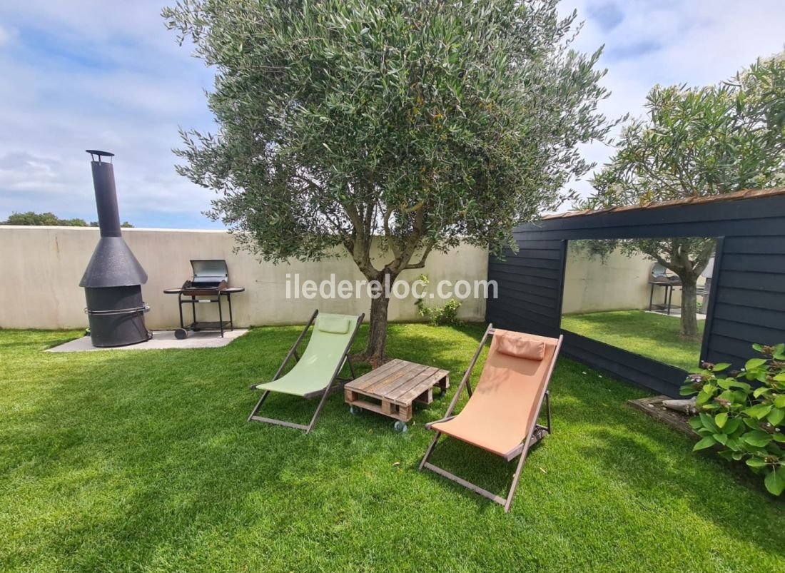 Photo 25 : JARDIN d'une maison située à La Couarde, île de Ré.