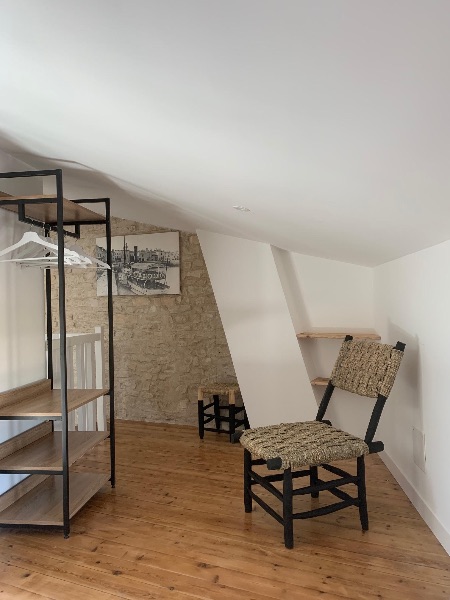 Photo 17 : CHAMBRE d'une maison située à Saint-Martin-de-Ré, île de Ré.