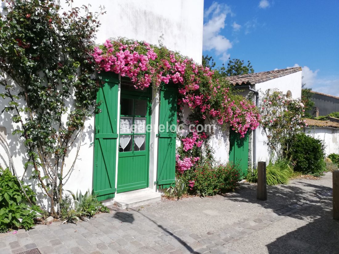 Photo 1 : EXTERIEUR d'une maison située à Saint-Martin-de-Ré, île de Ré.