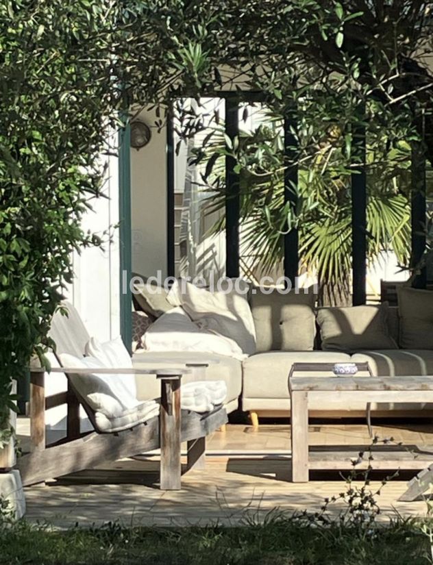 Photo 34 : TERRASSE d'une maison située à La Couarde-sur-mer, île de Ré.