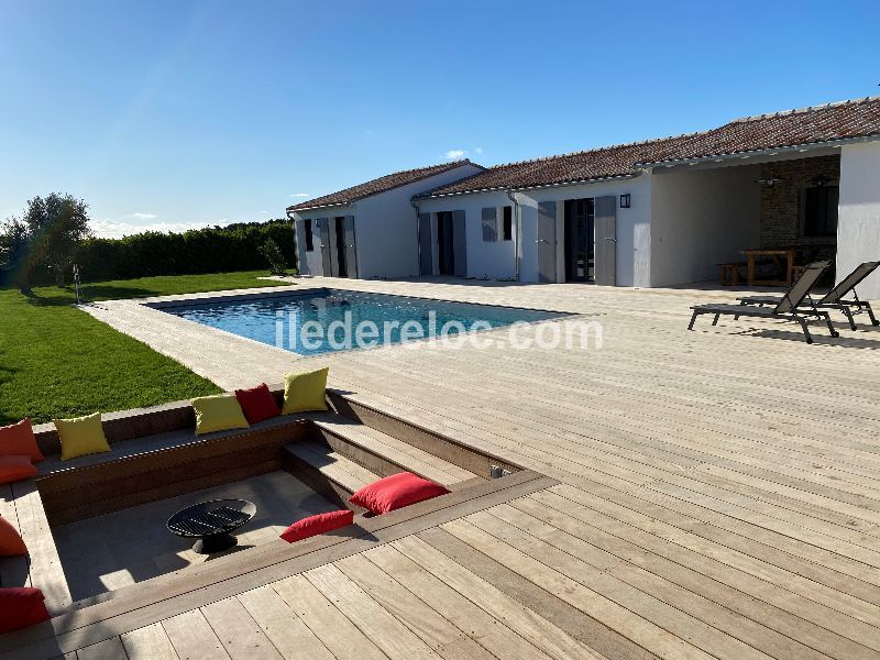 Photo 11 : PISCINE d'une maison située à Loix, île de Ré.