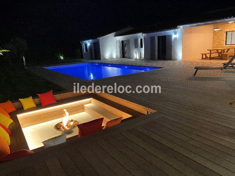 Photo 12 : PISCINE d'une maison située à Loix, île de Ré.