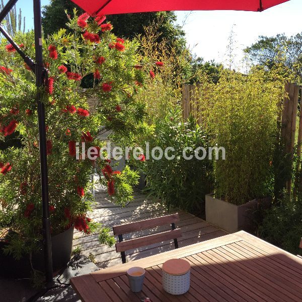 Photo 22 : TERRASSE d'une maison située à Sainte-Marie-de-Ré, île de Ré.