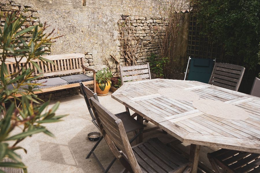 Photo 22 : TERRASSE d'une maison située à Saint-Clément-des-Baleines, île de Ré.