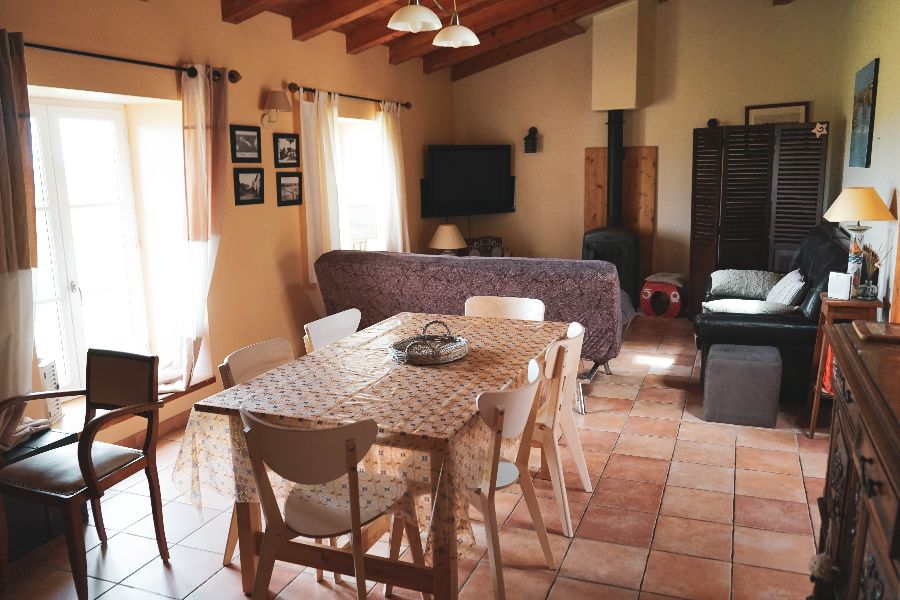 Photo 8 : SEJOUR d'une maison située à Saint-Clément-des-Baleines, île de Ré.