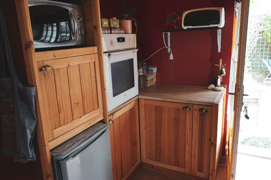 Photo 5 : CUISINE d'une maison située à Saint-Clément-des-Baleines, île de Ré.