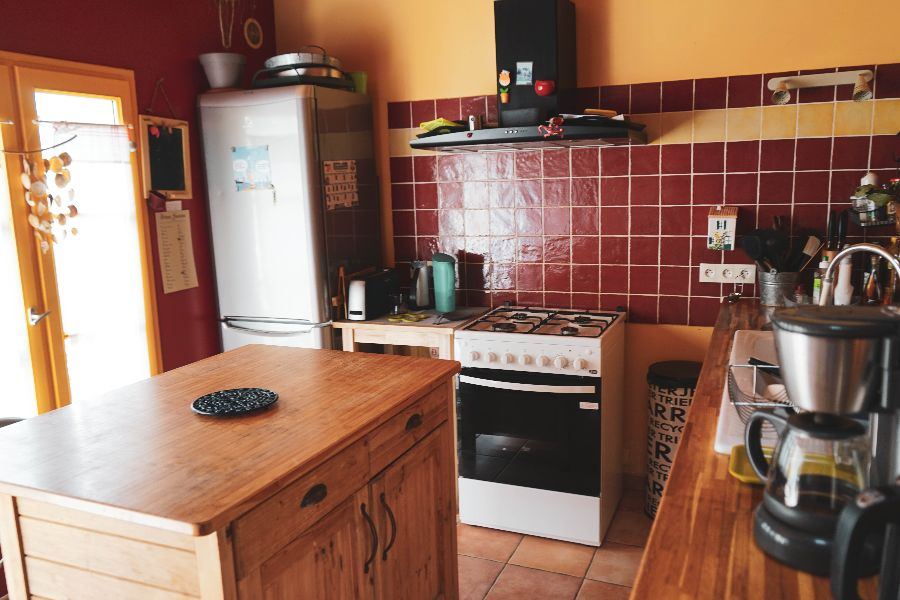 Photo 6 : CUISINE d'une maison située à Saint-Clément-des-Baleines, île de Ré.