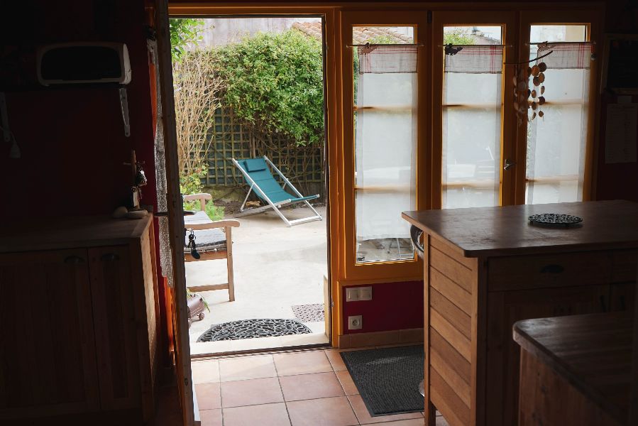 Photo 7 : CUISINE d'une maison située à Saint-Clément-des-Baleines, île de Ré.