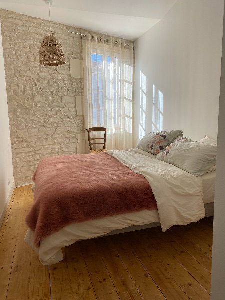 Photo 8 : CHAMBRE d'une maison située à La Couarde-sur-mer, île de Ré.