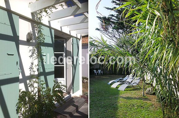 Photo 15 : JARDIN d'une maison située à Saint-Clément-des-Baleines, île de Ré.