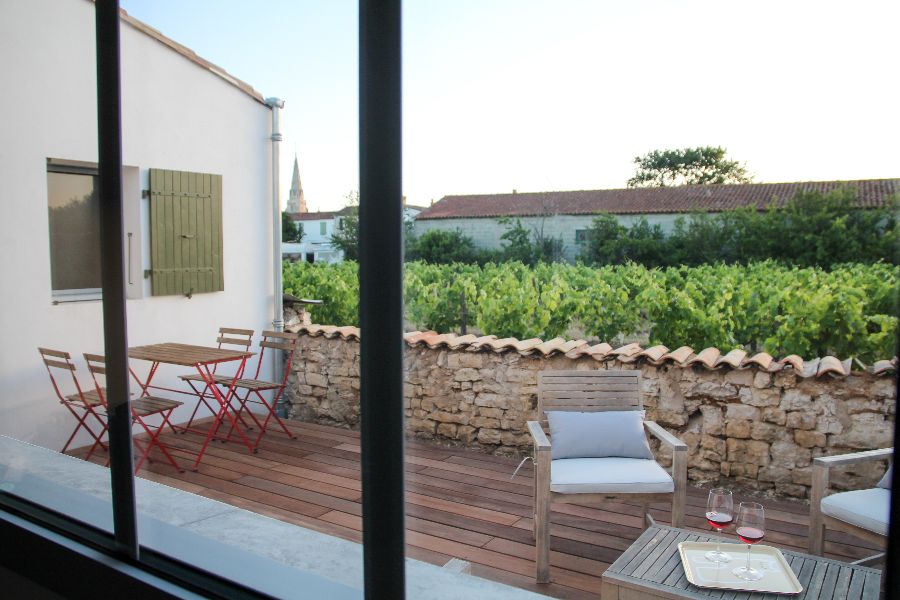 Photo 7 : PATIO d'une maison située à Sainte-Marie-de-Ré, île de Ré.