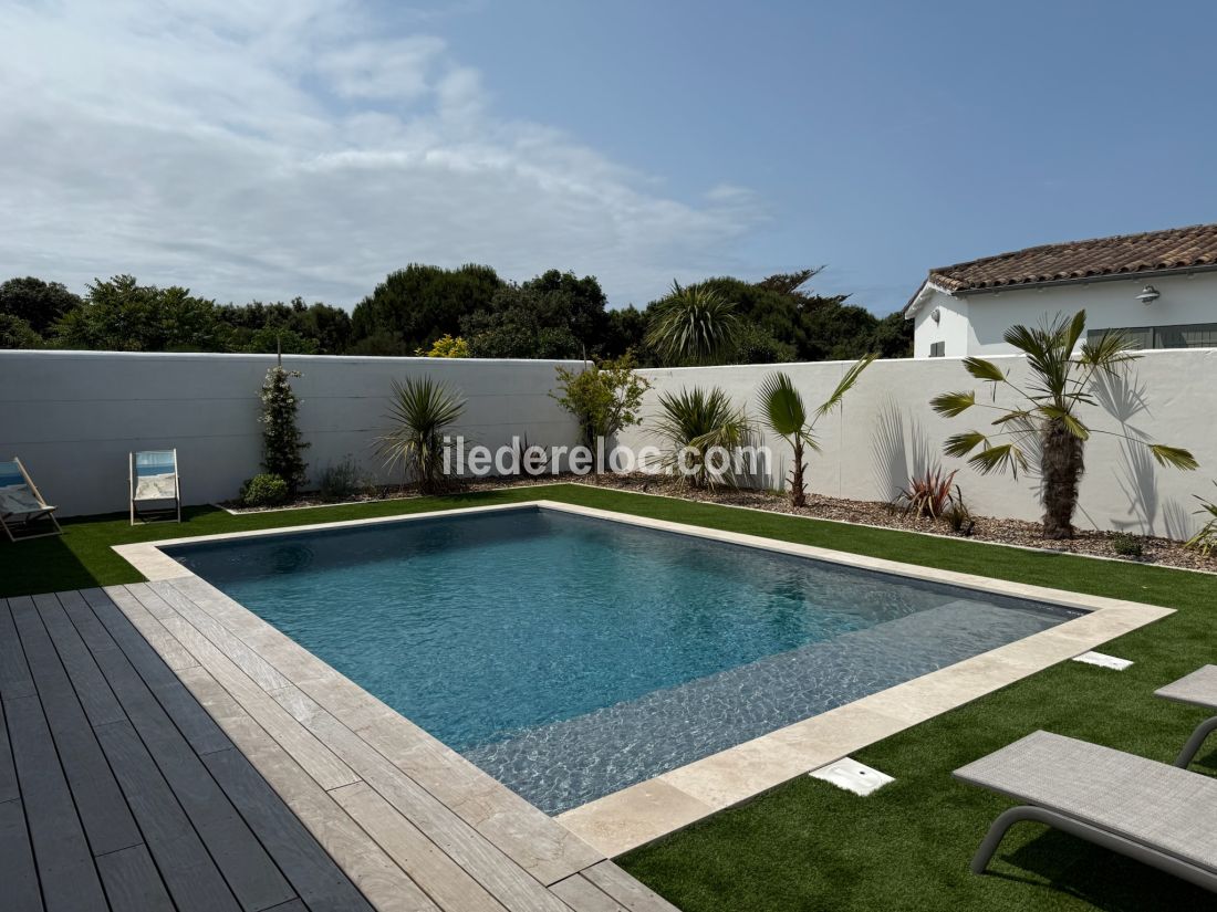 Photo 11 : PISCINE d'une maison située à Sainte-Marie-de-Ré, île de Ré.