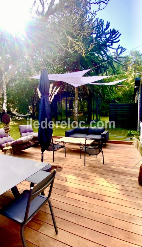 Photo 51 : TERRASSE d'une maison située à Le Bois-Plage-en-Ré, île de Ré.