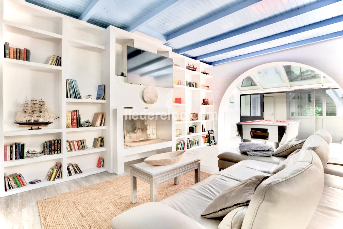 Photo 75 : SEJOUR d'une maison située à Le Bois-Plage-en-Ré, île de Ré.