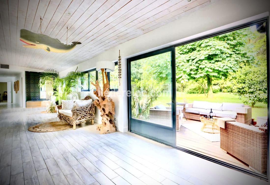 Photo 8 : ENTREE d'une maison située à Le Bois-Plage-en-Ré, île de Ré.