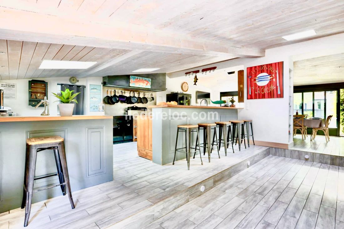 Photo 15 : SEJOUR d'une maison située à Le Bois-Plage-en-Ré, île de Ré.