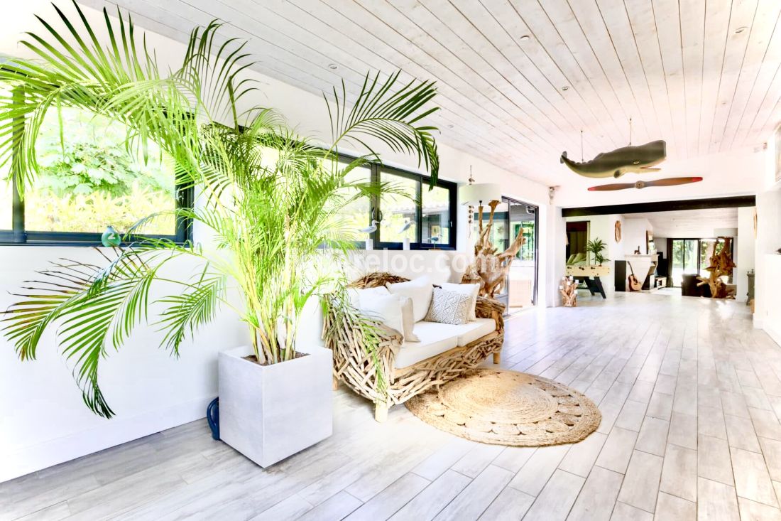 Photo 7 : ENTREE d'une maison située à Le Bois-Plage-en-Ré, île de Ré.