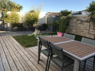 Ile de R&eacute;:Maison 4p avec jardin près centre village et plage