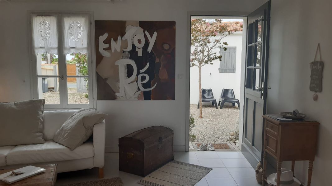 Photo 30 : ENTREE d'une maison située à Le Bois-Plage-en-Ré, île de Ré.