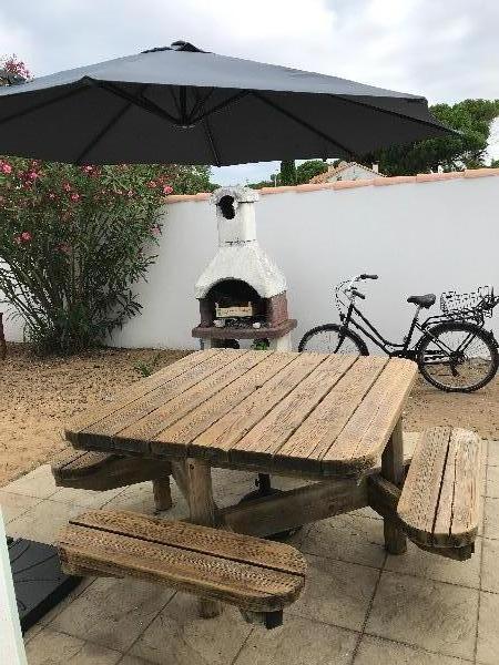 Photo 23 : TERRASSE d'une maison située à Le Bois-Plage-en-Ré, île de Ré.