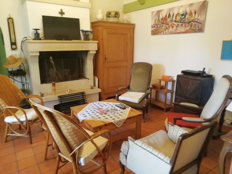 Photo 4 : SEJOUR d'une maison située à Loix, île de Ré.