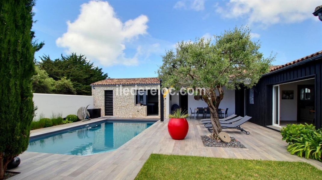 Photo 1 :  d'une maison située à La Flotte-en-Ré, île de Ré.