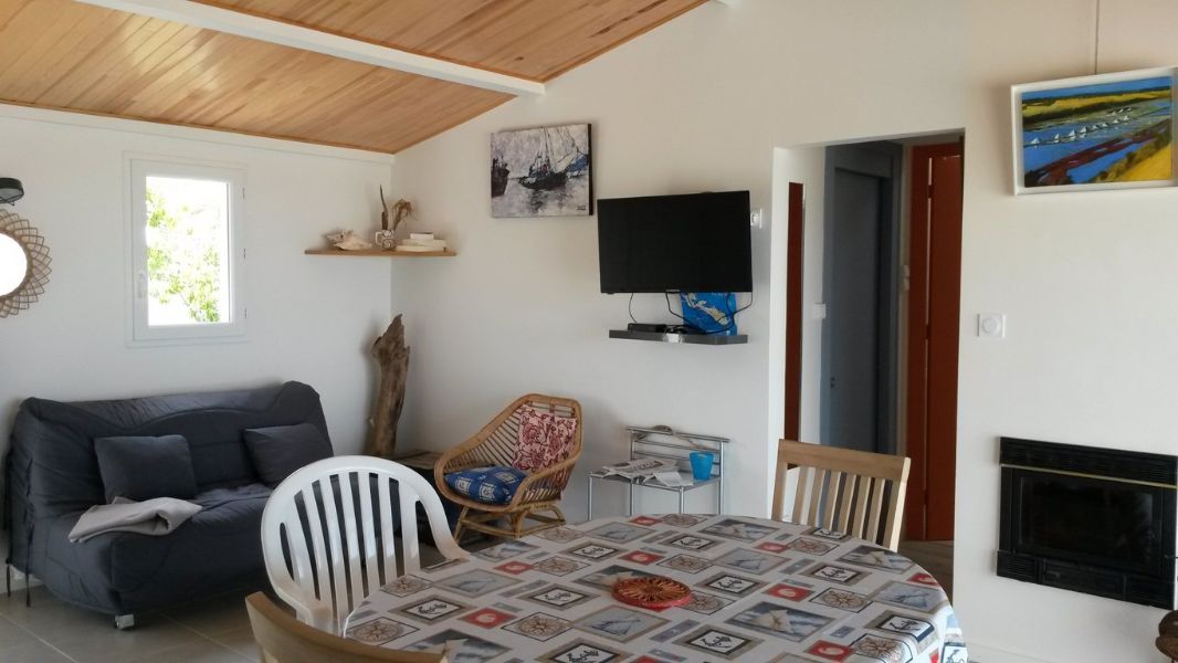 Photo 8 : SEJOUR d'une maison située à La Flotte-en-Ré, île de Ré.