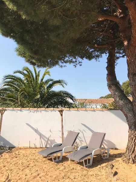 Photo 18 : JARDIN d'une maison située à Le Bois-Plage-en-Ré, île de Ré.