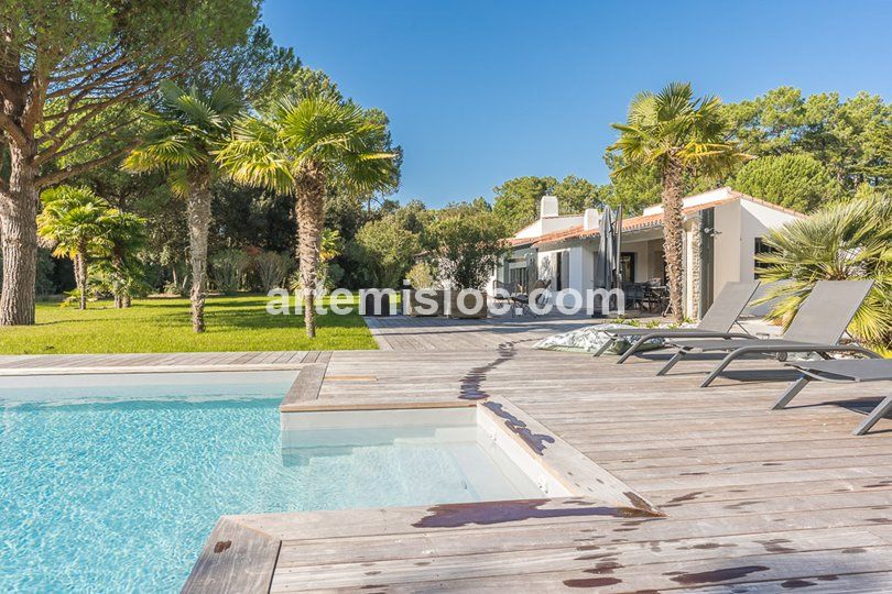 Photo 19 :  d'une maison située à Le Bois-Plage-en-Ré, île de Ré.