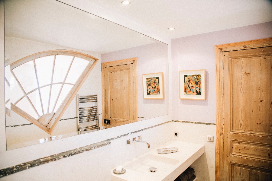 Photo 20 : SALLEDEBAIN d'une maison située à Le Bois-Plage-en-Ré, île de Ré.