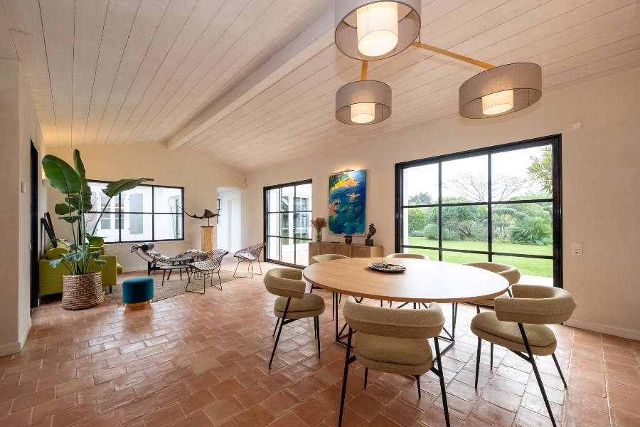 Photo 2 : NC d'une maison située à Le Bois-Plage-en-Ré, île de Ré.