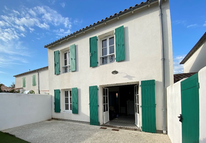 Photo 9 : EXTERIEUR d'une maison située à La Flotte-en-Ré, île de Ré.