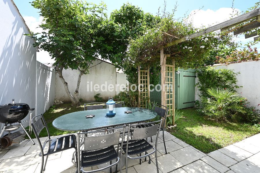 Photo 5 : TERRASSE d'une maison située à Saint-Clément-des-Baleines, île de Ré.