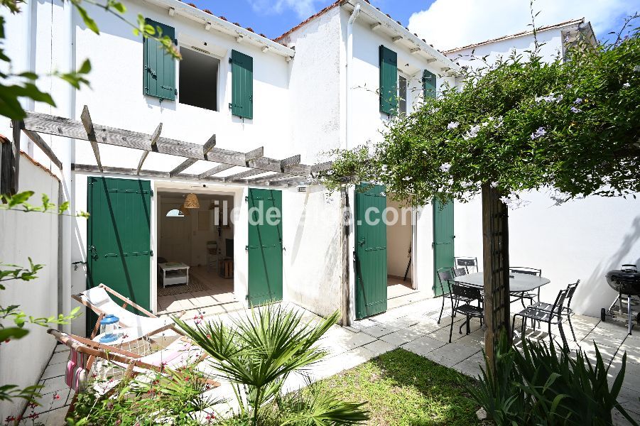 Photo 9 : JARDIN d'une maison située à Saint-Clément-des-Baleines, île de Ré.