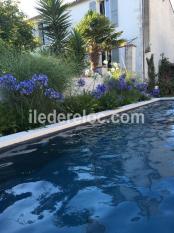 Ile de Ré:Belle maison ancienne 170 m2 avec piscine et jardin, le bois plage en ré