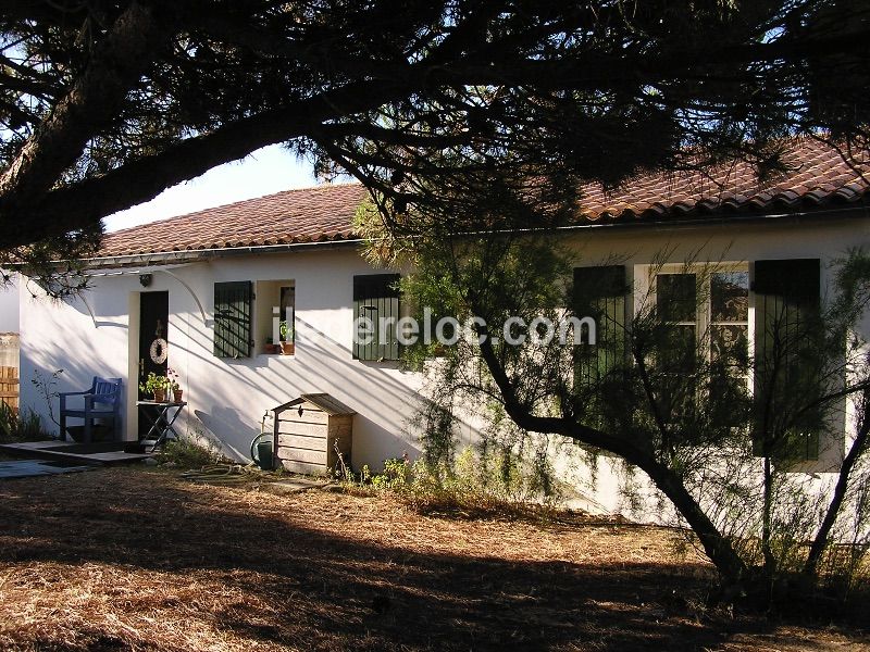 Photo 7 : EXTERIEUR d'une maison située à Le Bois-Plage-en-Ré, île de Ré.