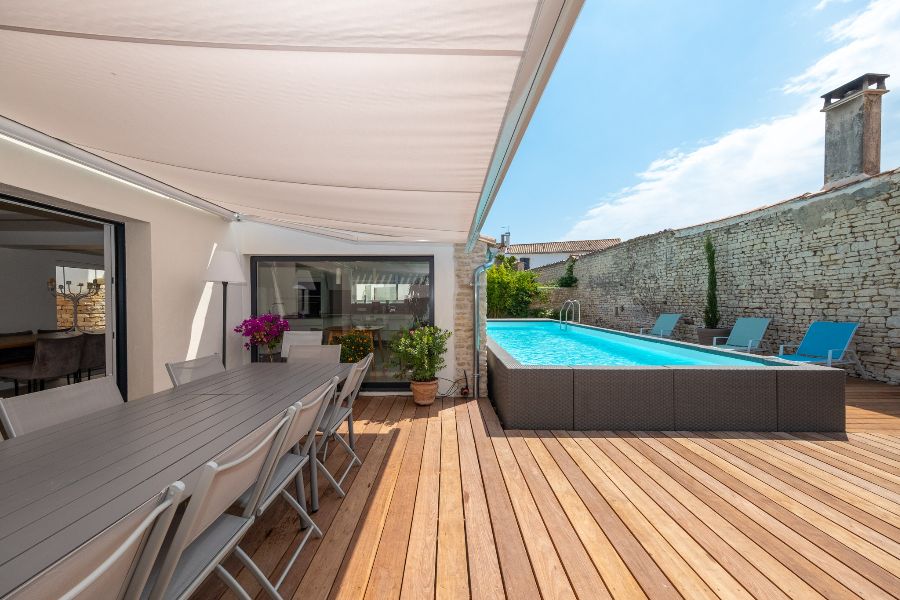 Photo 2 : NC d'une maison située à Le Bois-Plage-en-Ré, île de Ré.