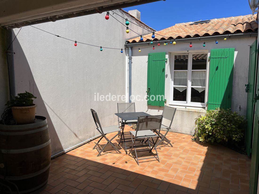 Photo 6 : PATIO d'une maison située à Sainte-Marie-de-Ré, île de Ré.